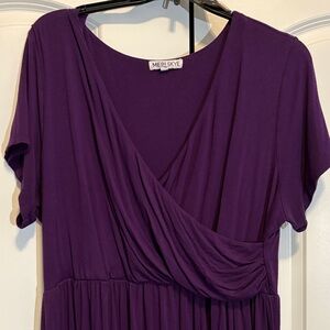 Meri Skye Carnation Maxi Dress